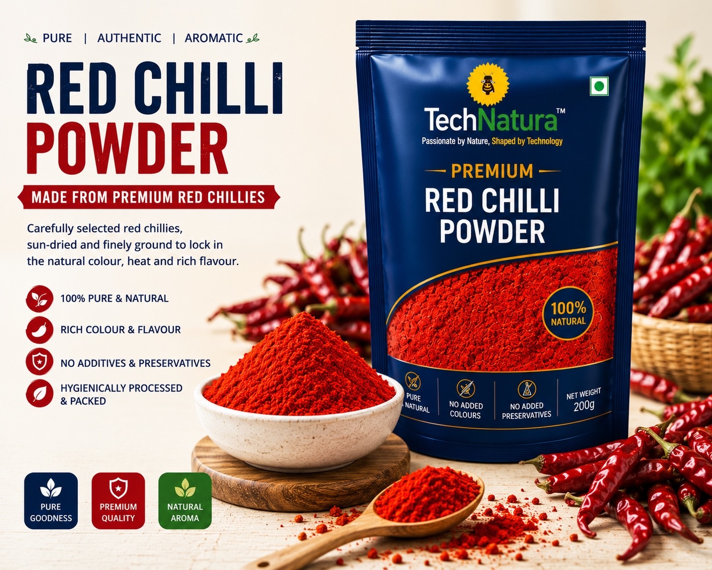 Spice powders range
