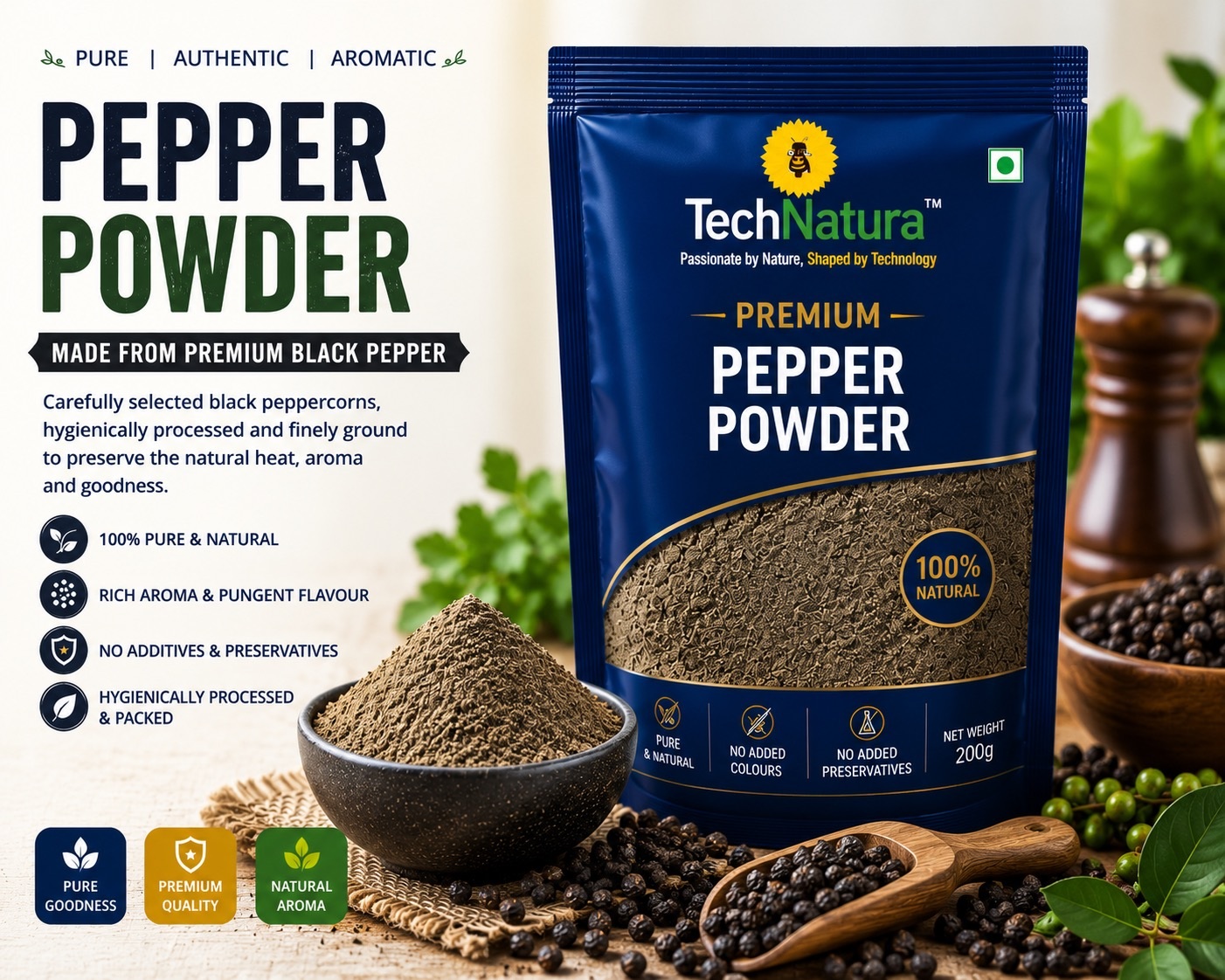 Spice powders range